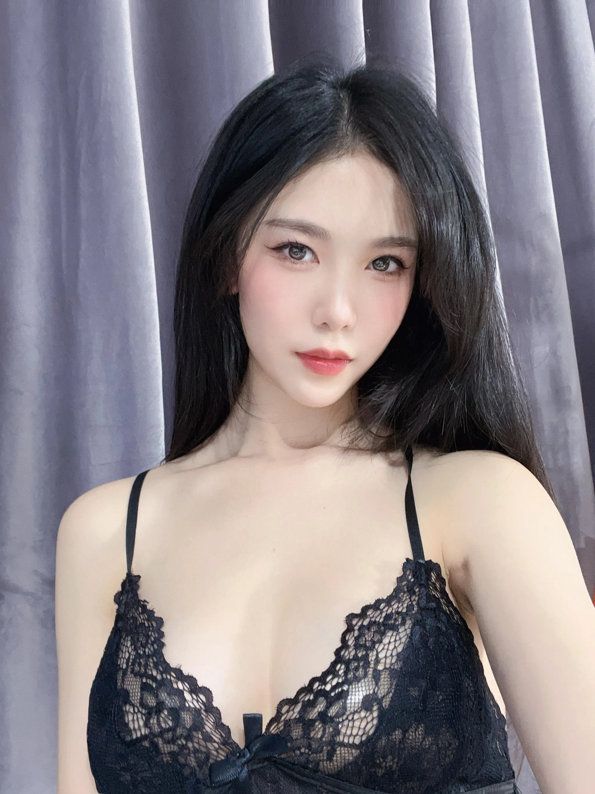 抖娘利世 – NO.73 透视蕾丝吊带裙 [30P]插图9
